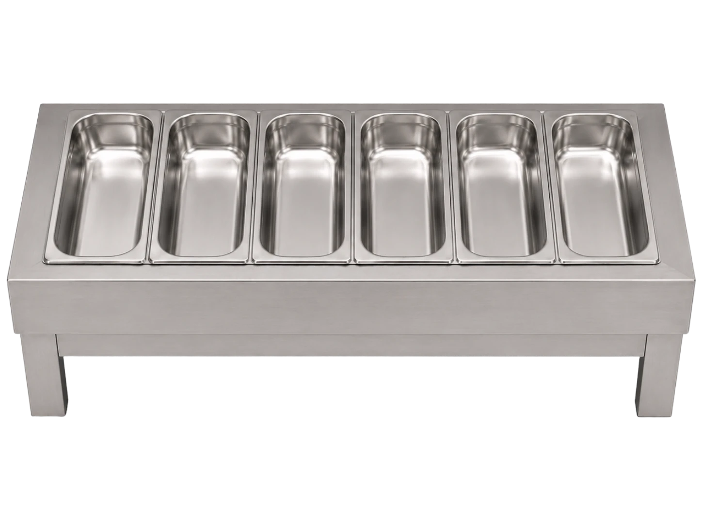 Mesa de Condimentos em Aço Inox